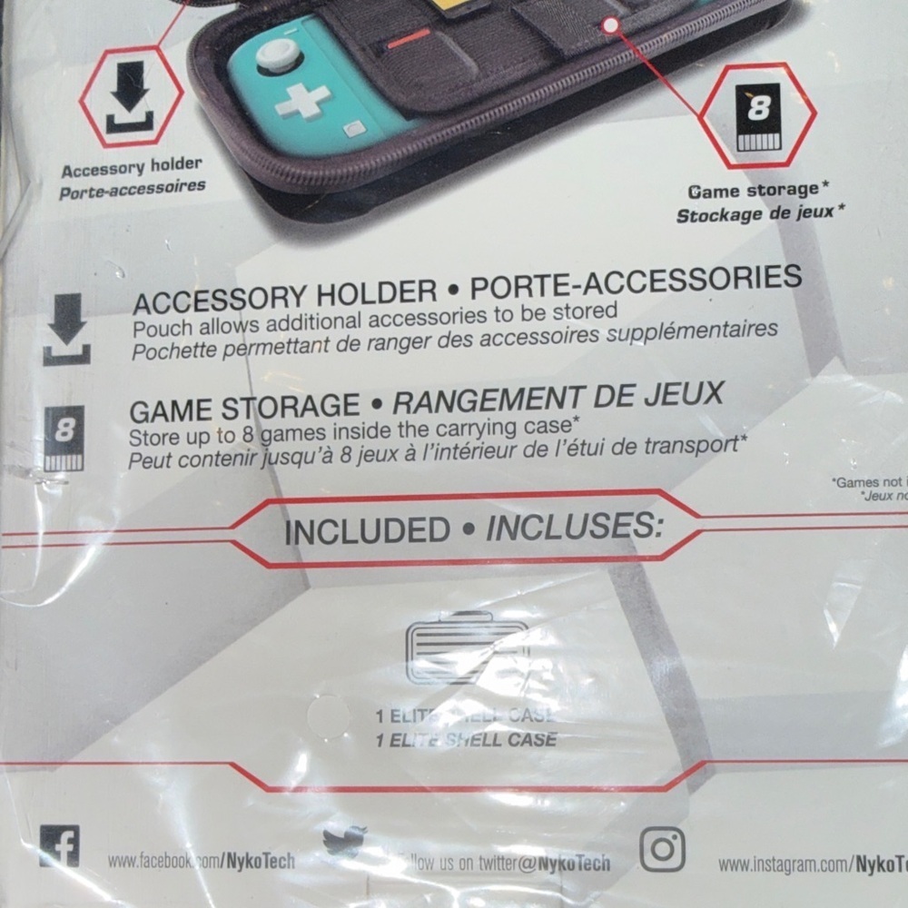 Elite Shell Case for Switch Lite - Black - Picture 3 of 3